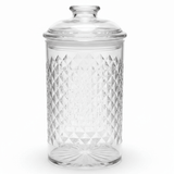 AKDC Premium Diamond Cut Airtight Acrylic Storage Canister with Lid for Food Storage 1200 ml - Al Kabayel Discount CentreAKDC Premium Diamond Cut Airtight Acrylic Storage Canister with Lid for Food Storage 1200 mlJars & Food SaversAKDCAl Kabayel Discount Centre