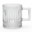 AKDC Premium Diamond Cut Clear Glass Mug with Handle for Tea Coffee Serving 250ml - Al Kabayel Discount CentreAKDC Premium Diamond Cut Clear Glass Mug with Handle for Tea Coffee Serving 250mlMugsAKDCAl Kabayel Discount Centre