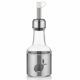 AKDC Premium Glass And Silver Metal Oil & Vinegar Dispenser Bottle with Lid for Kitchen & Dining – 250ml - Al Kabayel Discount CentreAKDC Premium Glass And Silver Metal Oil & Vinegar Dispenser Bottle with Lid for Kitchen & Dining – 250mlKitchen Utensils & GadgetsAKDCAl Kabayel Discount Centre