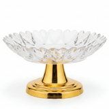 AKDC Premium Gold Metal Base Acrylic Fruit Plate, Decorative Serving Tray for Dining & Parties – 22 × 10 cm - Al Kabayel Discount CentreAKDC Premium Gold Metal Base Acrylic Fruit Plate, Decorative Serving Tray for Dining & Parties – 22 × 10 cmServing TraysAKDCAl Kabayel Discount Centre