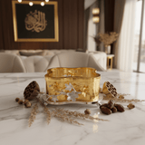 AKDC Premium Gold & Silver Candy Storage Container Metal with Glass Cover – Luxury Treat Holder 20 cm - Al Kabayel Discount CentreAKDC Premium Gold & Silver Candy Storage Container Metal with Glass Cover – Luxury Treat Holder 20 cmJars & Food SaversAKDCAl Kabayel Discount Centre