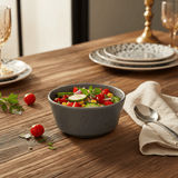 AKDC Premium Gray Elegant Melamine Vegetable Serving Bowl 4 Inch Modern Serving Dish - Al Kabayel Discount CentreAKDC Premium Gray Elegant Melamine Vegetable Serving Bowl 4 Inch Modern Serving DishBowlsAKDCAl Kabayel Discount Centre