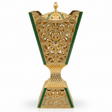 AKDC Premium Green & Gold Metal Incense Burner – Stylish Home Fragrance Burner 22 cm - Al Kabayel Discount CentreAKDC Premium Green & Gold Metal Incense Burner – Stylish Home Fragrance Burner 22 cmIncense BurnerAKDCAl Kabayel Discount Centre