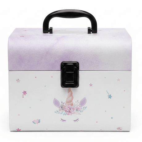 AKDC Premium Lavender Ombre Unicorn Theme Cardboard Gift Box with Handle for Kids Party Supplies, Baby Shower & Return Gift Packaging – 21×16.5 cm - Al Kabayel Discount CentreAKDC Premium Lavender Ombre Unicorn Theme Cardboard Gift Box with Handle for Kids Party Supplies, Baby Shower & Return Gift Packaging – 21×16.5 cmPacking & Wrapping SuppliesAKDCAl Kabayel Discount Centre