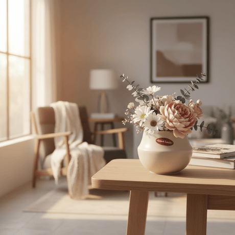 AKDC Premium Modern Ceramic Decorative Vase – Pista Green Unique Sculptural Shape Home Accent, 12 × 14 cm - Al Kabayel Discount CentreAKDC Premium Modern Ceramic Decorative Vase – Pista Green Unique Sculptural Shape Home Accent, 12 × 14 cmFlower/Plant PotsAKDCAl Kabayel Discount Centre