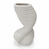 AKDC Premium Modern Ceramic Flower Vase – Elegant White Abstract Shape Decorative Accent, 20 × 10 cm - Al Kabayel Discount CentreAKDC Premium Modern Ceramic Flower Vase – Elegant White Abstract Shape Decorative Accent, 20 × 10 cmFlower/Plant PotsAKDCAl Kabayel Discount Centre