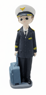 AKDC Premium Polyresin Boy Pilot Figurine – Aviation - Inspired Decorative Sculpture for Desk & Shelf Display, Grey, 20 cm - Al Kabayel Discount CentreAKDC Premium Polyresin Boy Pilot Figurine – Aviation - Inspired Decorative Sculpture for Desk & Shelf Display, Grey, 20 cmHome Décor AccentsAKDCAl Kabayel Discount Centre