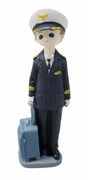 AKDC Premium Polyresin Boy Pilot Figurine – Aviation - Inspired Decorative Sculpture for Desk & Shelf Display, Grey, 20 cm - Al Kabayel Discount CentreAKDC Premium Polyresin Boy Pilot Figurine – Aviation - Inspired Decorative Sculpture for Desk & Shelf Display, Grey, 20 cmHome Décor AccentsAKDCAl Kabayel Discount Centre