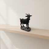 AKDC Premium Polyresin Goat Decorative Figurine – Bold Artistic Animal Sculpture for Modern Home Décor, Black, 19 cm - Al Kabayel Discount CentreAKDC Premium Polyresin Goat Decorative Figurine – Bold Artistic Animal Sculpture for Modern Home Décor, Black, 19 cmHome Décor AccentsAKDCAl Kabayel Discount Centre
