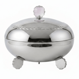 AKDC Premium Stainless Steel Round Dates Serving Bowl with Secure Lid for Dry Fruit Storage – 10 cm - Al Kabayel Discount CentreAKDC Premium Stainless Steel Round Dates Serving Bowl with Secure Lid for Dry Fruit Storage – 10 cmBowlsAKDCAl Kabayel Discount Centre