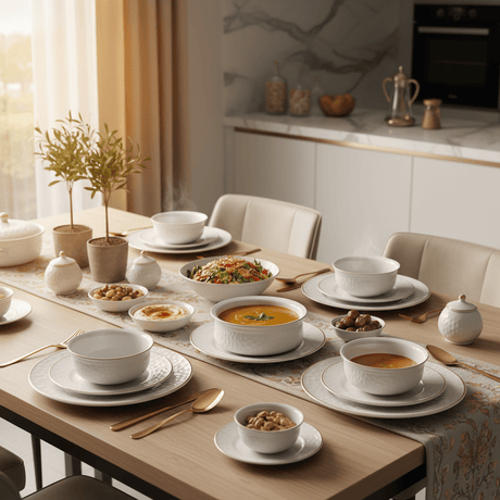 AKDC Premium White Elegant Melamine Soup Serving Bowl 5 Inch Modern Kitchen Tableware - Al Kabayel Discount CentreAKDC Premium White Elegant Melamine Soup Serving Bowl 5 Inch Modern Kitchen TablewareBowlsAKDCAl Kabayel Discount Centre