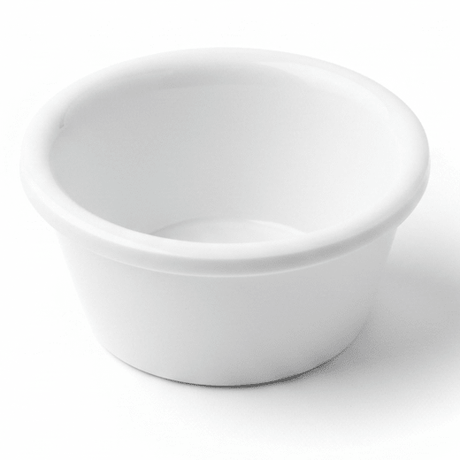 AKDC Premium White Melamine Ramekin Bowl 2.75 Inch Compact Dipping and Serving Bowl - Al Kabayel Discount CentreAKDC Premium White Melamine Ramekin Bowl 2.75 Inch Compact Dipping and Serving BowlBowlsAKDCAl Kabayel Discount Centre