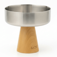 AKDC Premium Wooden Base Silver Metal Dessert Cup for Stylish Dessert Serving – 200 ml - Al Kabayel Discount CentreAKDC Premium Wooden Base Silver Metal Dessert Cup for Stylish Dessert Serving – 200 mlBowlsAKDCAl Kabayel Discount Centre