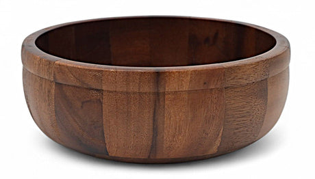 AKDC Premium Wooden Bowl – 30×11 cm, Deep and Sturdy Design - Al Kabayel Discount CentreAKDC Premium Wooden Bowl – 30×11 cm, Deep and Sturdy DesignBowlsAKDCAl Kabayel Discount Centre