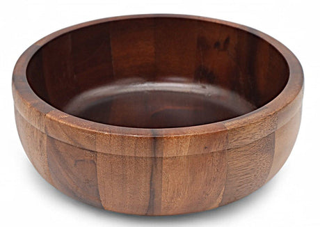 AKDC Premium Wooden Bowl – 30×11 cm, Deep and Sturdy Design - Al Kabayel Discount CentreAKDC Premium Wooden Bowl – 30×11 cm, Deep and Sturdy DesignBowlsAKDCAl Kabayel Discount Centre
