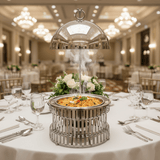AKDC Professional Stainless Steel Chafing Dish for Buffet Setup & Catering Use – 2.5 L - Al Kabayel Discount CentreAKDC Professional Stainless Steel Chafing Dish for Buffet Setup & Catering Use – 2.5 LServing TraysAKDCAl Kabayel Discount Centre