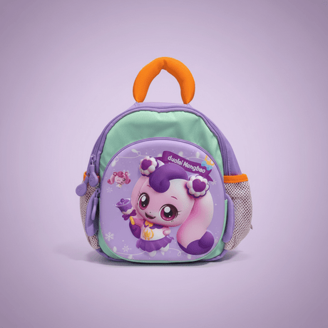 AKDC Purple Polyester Kids Mini Backpack 25 x 5 cm – Small Lightweight Kids Bag for Daily Essentials - Al Kabayel Discount CentreAKDC Purple Polyester Kids Mini Backpack 25 x 5 cm – Small Lightweight Kids Bag for Daily EssentialsSchool BagsAKDCAl Kabayel Discount Centre