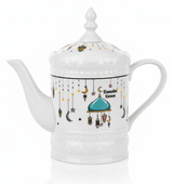 AKDC Ramadan Collection White Ceramic Kettle with Warmer – Ideal for Tea & Coffee Serving, 800ml - Al Kabayel Discount CentreAKDC Ramadan Collection White Ceramic Kettle with Warmer – Ideal for Tea & Coffee Serving, 800mlTea/Coffee PotsAKDCAl Kabayel Discount Centre