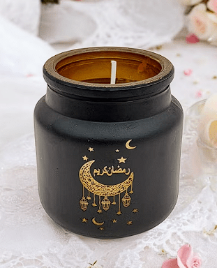 AKDCÂ Ramadan Kareem Printed Natural Soy Wax Scented Jar Candle 7x7cm - Al Kabayel Discount CentreAKDCÂ Ramadan Kareem Printed Natural Soy Wax Scented Jar Candle 7x7cmHome DÃ©cor AccentsAKDCAl Kabayel Discount Centre