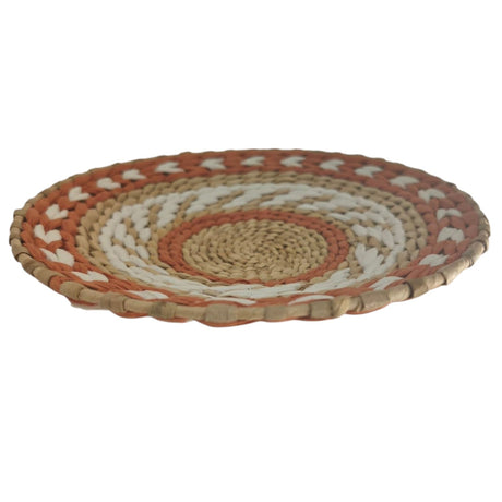  AKDC Rattan Craft Round Design Plate Tray - 30CM - Al Kabayel Discount Centre AKDC Rattan Craft Round Design Plate Tray - 30CMRattansAKDCAl Kabayel Discount Centre