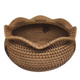 AKDC Rattan Round Fruit Basket Round Fruit Bowl, Bread Basket, Food Storage Bowl, Snack Serving Bowl Décor - 22CM(Brown) - Al Kabayel Discount CentreAKDC Rattan Round Fruit Basket Round Fruit Bowl, Bread Basket, Food Storage Bowl, Snack Serving Bowl Décor - 22CM(Brown)RattansAKDCAl Kabayel Discount Centre