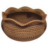 AKDC Rattan Round Fruit Basket Round Fruit Bowl, Bread Basket, Food Storage Bowl, Snack Serving Bowl Décor - 22CM(Brown) - Al Kabayel Discount CentreAKDC Rattan Round Fruit Basket Round Fruit Bowl, Bread Basket, Food Storage Bowl, Snack Serving Bowl Décor - 22CM(Brown)RattansAKDCAl Kabayel Discount Centre