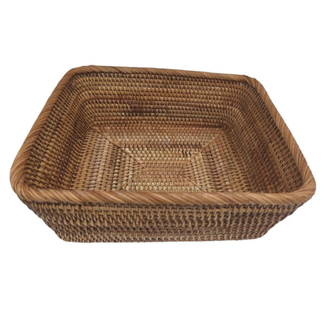 AKDC Rattan Serving Tray Rectangle Woven Tray, Natural Wicker Decorative Serving Baskets for Keychain, Woven Coffee Tray Decorative Trays - 24cmX29cm - (Large) - Al Kabayel Discount CentreAKDC Rattan Serving Tray Rectangle Woven Tray, Natural Wicker Decorative Serving Baskets for Keychain, Woven Coffee Tray Decorative Trays - 24cmX29cm - (Large)RattansAKDCAl Kabayel Discount Centre
