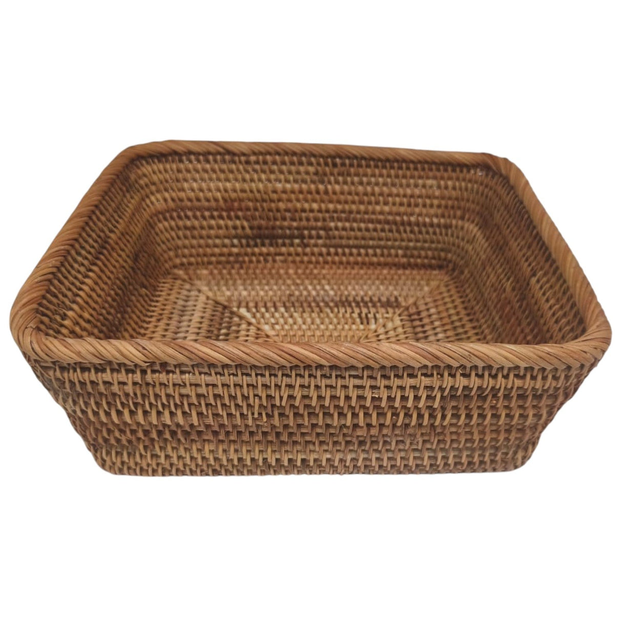 AKDC Rattan Serving Tray Rectangle Woven Tray, Natural Wicker Decorative Serving Baskets for Keychain, Woven Coffee Tray Decorative Trays - 24cmX29cm - (Large) - Al Kabayel Discount CentreAKDC Rattan Serving Tray Rectangle Woven Tray, Natural Wicker Decorative Serving Baskets for Keychain, Woven Coffee Tray Decorative Trays - 24cmX29cm - (Large)RattansAKDCAl Kabayel Discount Centre