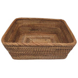 AKDC Rattan Serving Tray Rectangle Woven Tray, Natural Wicker Decorative Serving Baskets for Keychain, Woven Coffee Tray Decorative Trays - 24cmX29cm - (Large) - Al Kabayel Discount CentreAKDC Rattan Serving Tray Rectangle Woven Tray, Natural Wicker Decorative Serving Baskets for Keychain, Woven Coffee Tray Decorative Trays - 24cmX29cm - (Large)RattansAKDCAl Kabayel Discount Centre