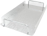 AKDC Rectangle Tray 13792 Silver - Al Kabayel Discount CentreAKDC Rectangle Tray 13792 SilverPlatesAKDCAl Kabayel Discount Centre