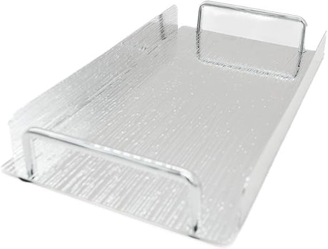 AKDC Rectangle Tray 13792 Silver - Al Kabayel Discount CentreAKDC Rectangle Tray 13792 SilverPlatesAKDCAl Kabayel Discount Centre