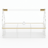 AKDC Rectangular Acrylic 6 Compartment Candy Organizer Clear Storage Box for Assorted Snacks and Dry Fruits 36 x 24 cm - Al Kabayel Discount CentreAKDC Rectangular Acrylic 6 Compartment Candy Organizer Clear Storage Box for Assorted Snacks and Dry Fruits 36 x 24 cmServing TraysAKDCAl Kabayel Discount Centre