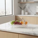 AKDC Rectangular Acrylic Foldable Footed Serving Tray with Stable Base Ideal for Serving Drinks and Snacks 37x23 cm - Al Kabayel Discount CentreAKDC Rectangular Acrylic Foldable Footed Serving Tray with Stable Base Ideal for Serving Drinks and Snacks 37x23 cmServing TraysAKDCAl Kabayel Discount Centre