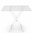 AKDC Rectangular Acrylic Honeycomb Design Folding Serving Table Set Durable and Elegant 4 - Piece Utility Tables 50x40x45 cm - Al Kabayel Discount CentreAKDC Rectangular Acrylic Honeycomb Design Folding Serving Table Set Durable and Elegant 4 - Piece Utility Tables 50x40x45 cmOrganizers & AccessoriesAKDCAl Kabayel Discount Centre