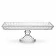 AKDC Rectangular Glass Footed Serving Tray – Modern Serving Tray for Dining & Party Presentation – 30×15 cm - Al Kabayel Discount CentreAKDC Rectangular Glass Footed Serving Tray – Modern Serving Tray for Dining & Party Presentation – 30×15 cmserving traysAKDCAl Kabayel Discount Centre