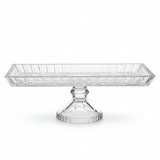 AKDC Rectangular Glass Footed Serving Tray – Modern Serving Tray for Dining & Party Presentation – 30×15 cm - Al Kabayel Discount CentreAKDC Rectangular Glass Footed Serving Tray – Modern Serving Tray for Dining & Party Presentation – 30×15 cmserving traysAKDCAl Kabayel Discount Centre