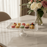 AKDC Rectangular Glass Footed Serving Tray – Modern Serving Tray for Dining & Party Presentation – 30×15 cm - Al Kabayel Discount CentreAKDC Rectangular Glass Footed Serving Tray – Modern Serving Tray for Dining & Party Presentation – 30×15 cmserving traysAKDCAl Kabayel Discount Centre