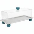 AKDC Rectangular Metal Candy Tray with Acrylic Cover – Premium Food Display & Storage Tray for Hygienic Serving – 32x12 cm - Al Kabayel Discount CentreAKDC Rectangular Metal Candy Tray with Acrylic Cover – Premium Food Display & Storage Tray for Hygienic Serving – 32x12 cmServing TraysAKDCAl Kabayel Discount Centre