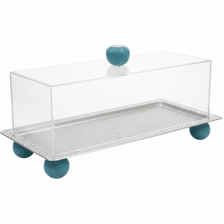 AKDC Rectangular Metal Candy Tray with Acrylic Cover – Premium Food Display & Storage Tray for Hygienic Serving – 32x12 cm - Al Kabayel Discount CentreAKDC Rectangular Metal Candy Tray with Acrylic Cover – Premium Food Display & Storage Tray for Hygienic Serving – 32x12 cmServing TraysAKDCAl Kabayel Discount Centre