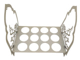 AKDC Rectangular Metal Cawa Cup Holder (12 Cup Holding) 30cm*20cm, Beige - Al Kabayel Discount CentreAKDC Rectangular Metal Cawa Cup Holder (12 Cup Holding) 30cm*20cm, BeigeOrganizers & AccessoriesAKDCAl Kabayel Discount Centre