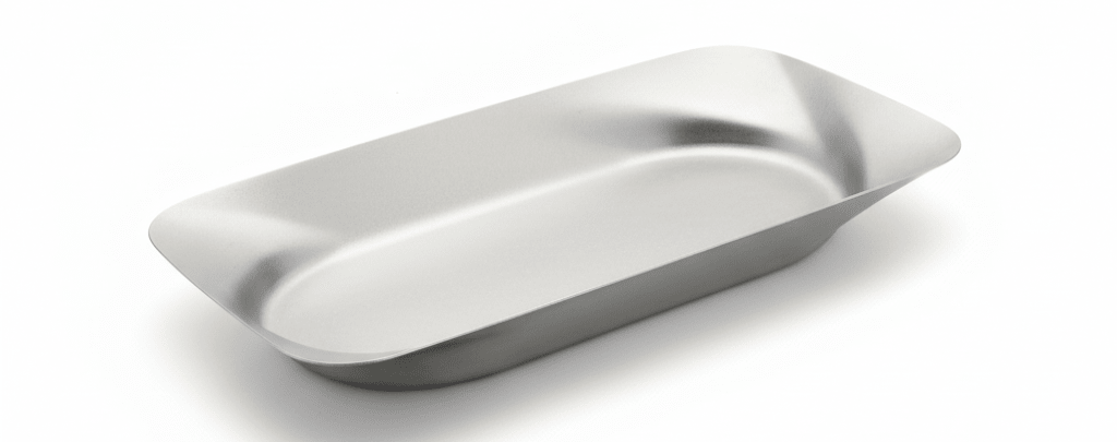AKDC Rectangular Steel Serving Tray 35×21cm - Al Kabayel Discount CentreAKDC Rectangular Steel Serving Tray 35×21cmServing TraysAKDCAl Kabayel Discount Centre