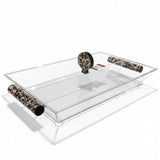 AKDC Rectangular Transparent Acrylic 2 - Compartment Candy & Snacks Storage Box – 38.5 × 25.5 × 8 cm - Al Kabayel Discount CentreAKDC Rectangular Transparent Acrylic 2 - Compartment Candy & Snacks Storage Box – 38.5 × 25.5 × 8 cmJars & Food SaversAKDCAl Kabayel Discount Centre