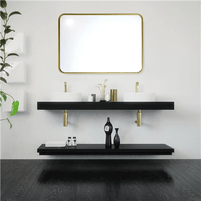 AKDC Rectangular Wall Hanging Mirror 41cm*30cm, Golden - Al Kabayel Discount CentreAKDC Rectangular Wall Hanging Mirror 41cm*30cm, GoldenFrames & Wall artAKDCAl Kabayel Discount Centre