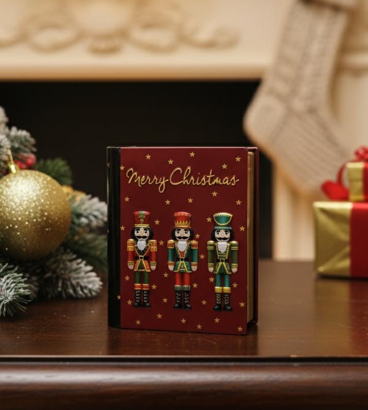 AKDC Red Box - Shaped Metal Christmas Gift Box 10×12×4 cm – Soldier Design Holiday Storage Tin for Small Gifts - Al Kabayel Discount CentreAKDC Red Box - Shaped Metal Christmas Gift Box 10×12×4 cm – Soldier Design Holiday Storage Tin for Small GiftsHome Décor AccentsAKDCAl Kabayel Discount Centre