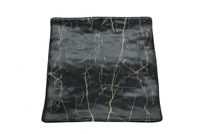 AKDC - Rk Melamine Square Platter Rkm027 Black and Golden Strips - Al Kabayel Discount CentreAKDC - Rk Melamine Square Platter Rkm027 Black and Golden StripsPlatesAKDCAl Kabayel Discount Centre