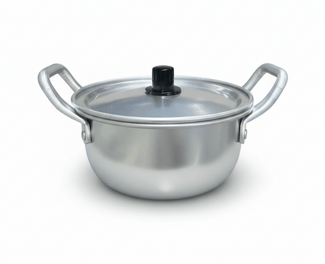 AKDC Round Aluminium Pot with Lid 14cm - Al Kabayel Discount CentreAKDC Round Aluminium Pot with Lid 14cmCasseroles & Stock PotsAKDCAl Kabayel Discount Centre