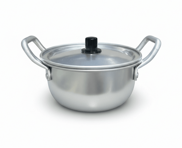 AKDC Round Aluminium Pot with Lid 14cm - Al Kabayel Discount CentreAKDC Round Aluminium Pot with Lid 14cmCasseroles & Stock PotsAKDCAl Kabayel Discount Centre