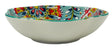 AKDC Round and Wave Edge Ceramic Bowl 18cm*5cm, Teal and Multicolour Floral Designs - Al Kabayel Discount CentreAKDC Round and Wave Edge Ceramic Bowl 18cm*5cm, Teal and Multicolour Floral DesignsBowlsAKDCAl Kabayel Discount Centre