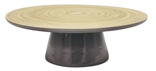 AKDC Round Bamboo Footed Cake Tray 30cm*13cm, Grey - Al Kabayel Discount CentreAKDC Round Bamboo Footed Cake Tray 30cm*13cm, GreyServing TraysAKDCAl Kabayel Discount Centre