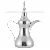AKDC Round Cake Stand with Traditional Dallah Base – Premium Dessert Display Stand for Cakes & Pastries – 30x25 cm - Al Kabayel Discount CentreAKDC Round Cake Stand with Traditional Dallah Base – Premium Dessert Display Stand for Cakes & Pastries – 30x25 cmServing TraysAKDCAl Kabayel Discount Centre